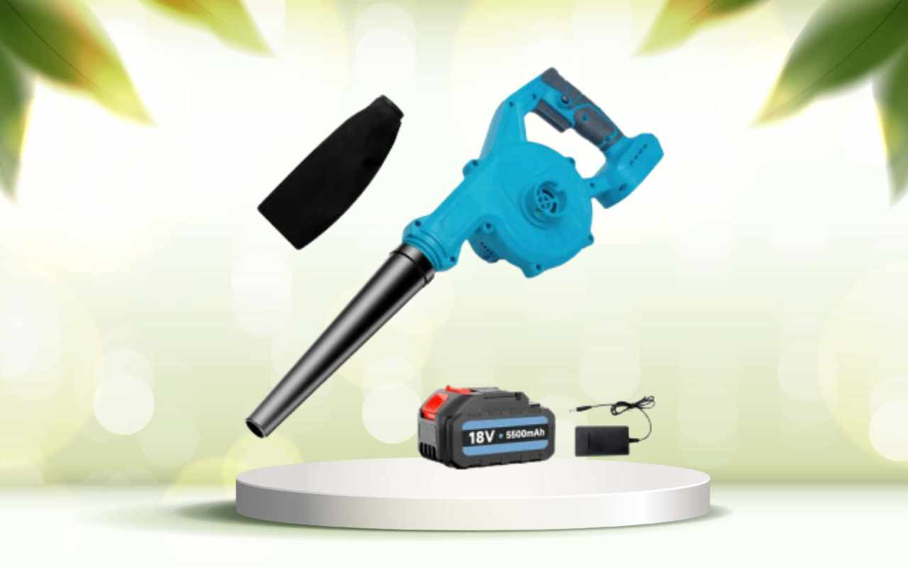 Scopri il soffiatore ad aria 2-in-1: pulizia senza fili facile e veloce