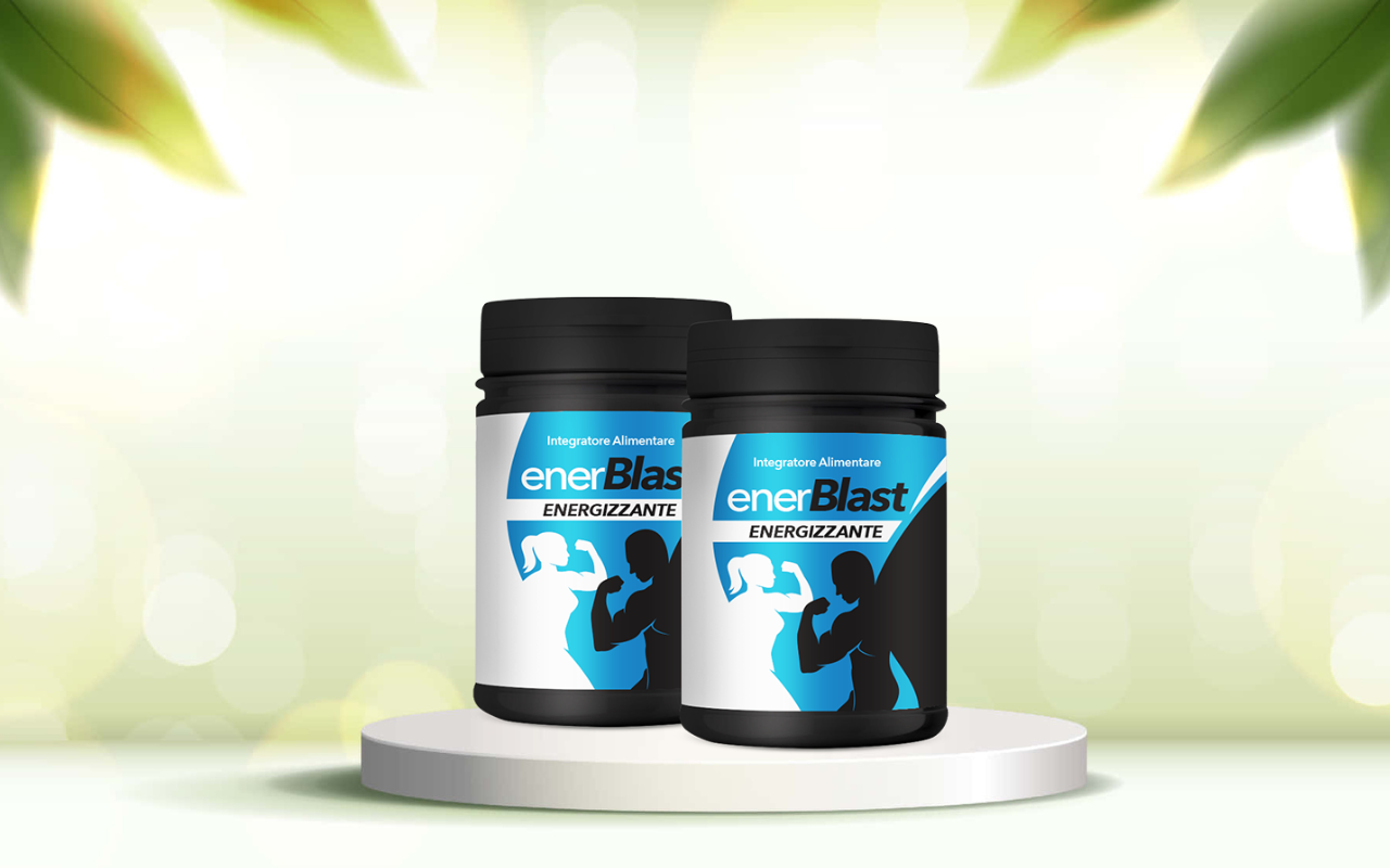 Scopri EnerBlast: energia e concentrazione al top per sport e lavoro, provalo subito